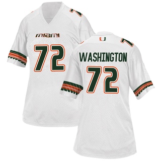 Men's Adidas White Miami Hurricanes Replica Baseball Jersey