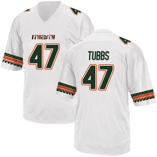 Men's Adidas White Miami Hurricanes Replica Baseball Jersey