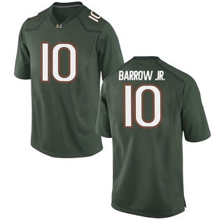 Simeon Barrow Jr. Replica Green Men's Miami Hurricanes Alternate Jersey